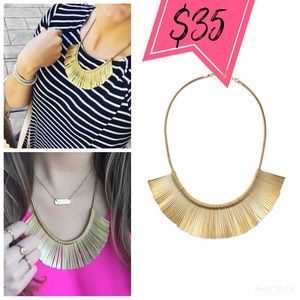 Stella dot Essential fringe necklace